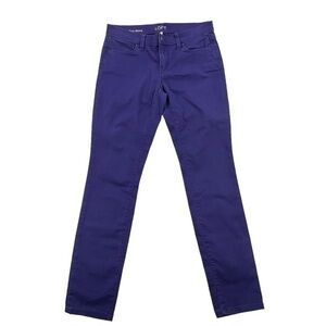 Loft Womens Purple Jeans Moden Skinny size 27/4 10587